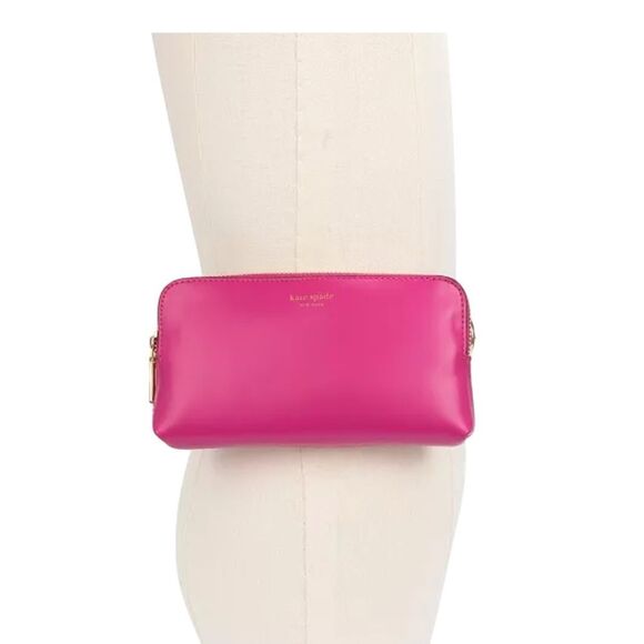 Kate Spade New York Zip Embossed Logo Unisex Belt Bag - Picture 8 of 9